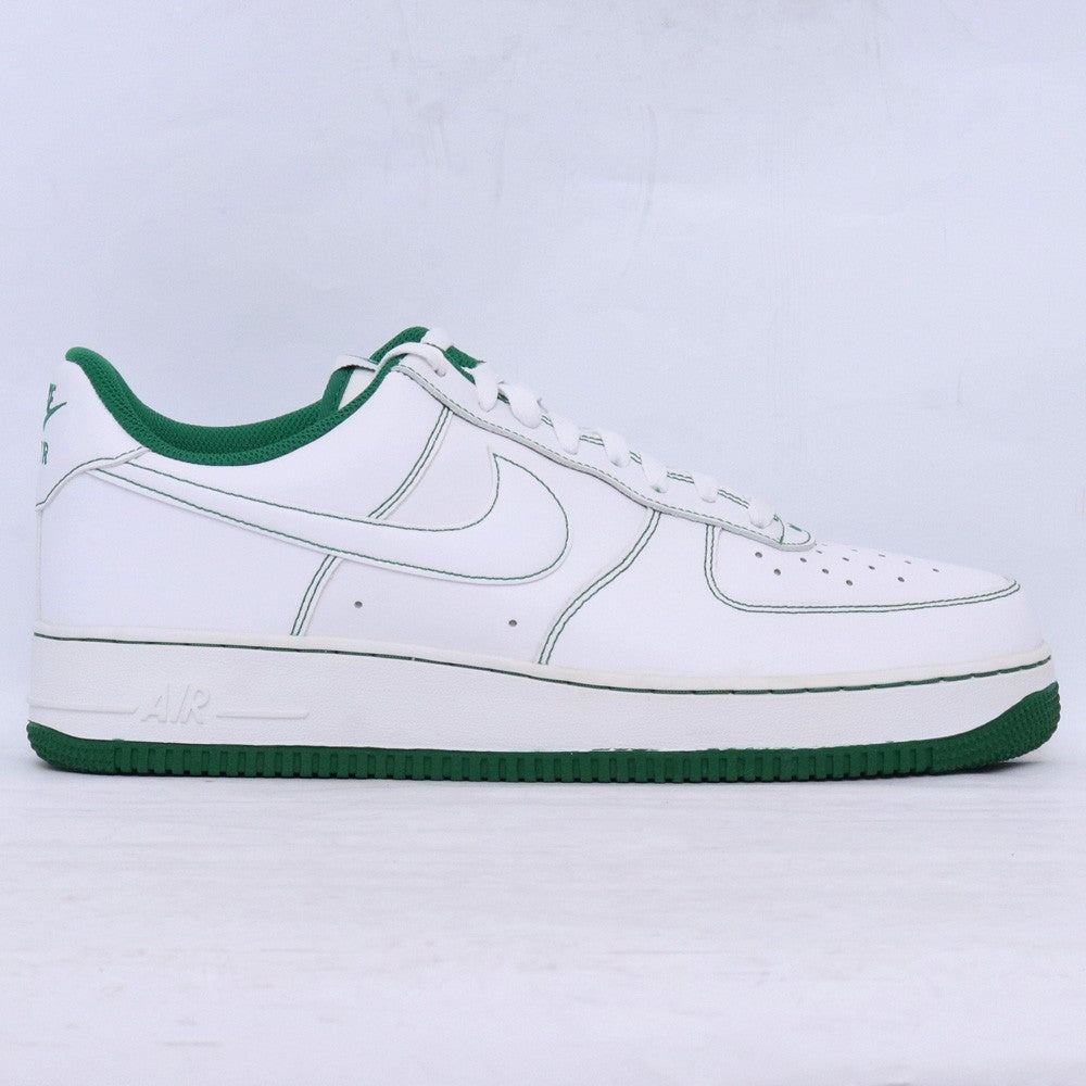 NIKE Air Force 1 Low White/Green Sneakers Size 30cm