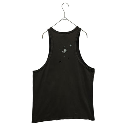NUMBER (N)INE 01SS "TIME" Perforated Skull Tank Top Size 4