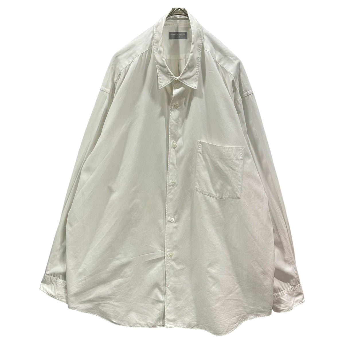 COMME des GARCONS HOMME 90s Oversized Shirt White