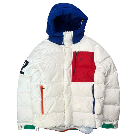 POLO RALPH LAUREN Water Repellent Down Hooded Jacket Size S