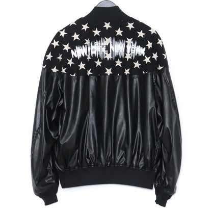 AIE 24SS CPS C/L Canvas Star Printed Jacket Black Size M