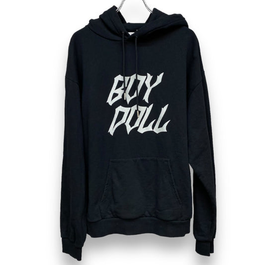 CELINE 22AW BOYDOLL Pullover Hoodie Black Size XL