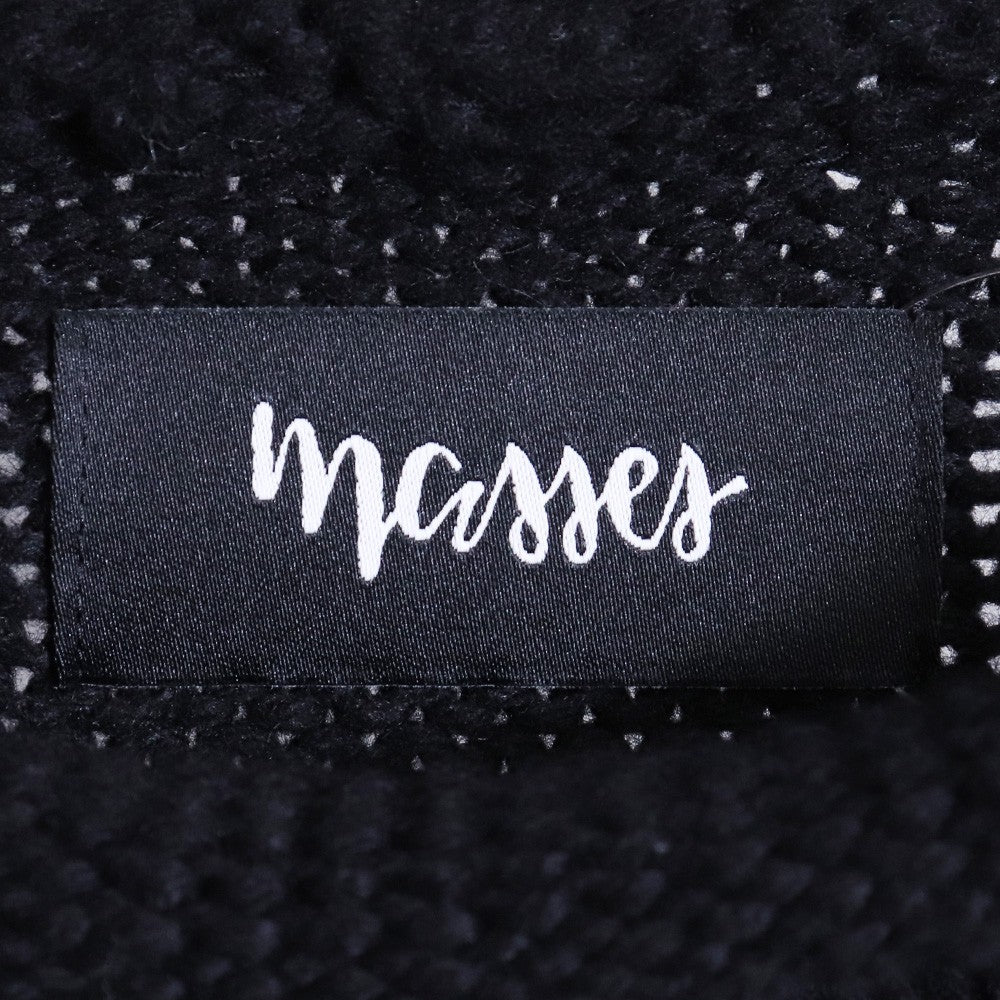 MASSES 23AW Mock Neck Sweater Black Size M