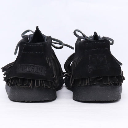 CLARKS × RECOGNIZE Fringe Desert Slip-Ons Black Size UK9