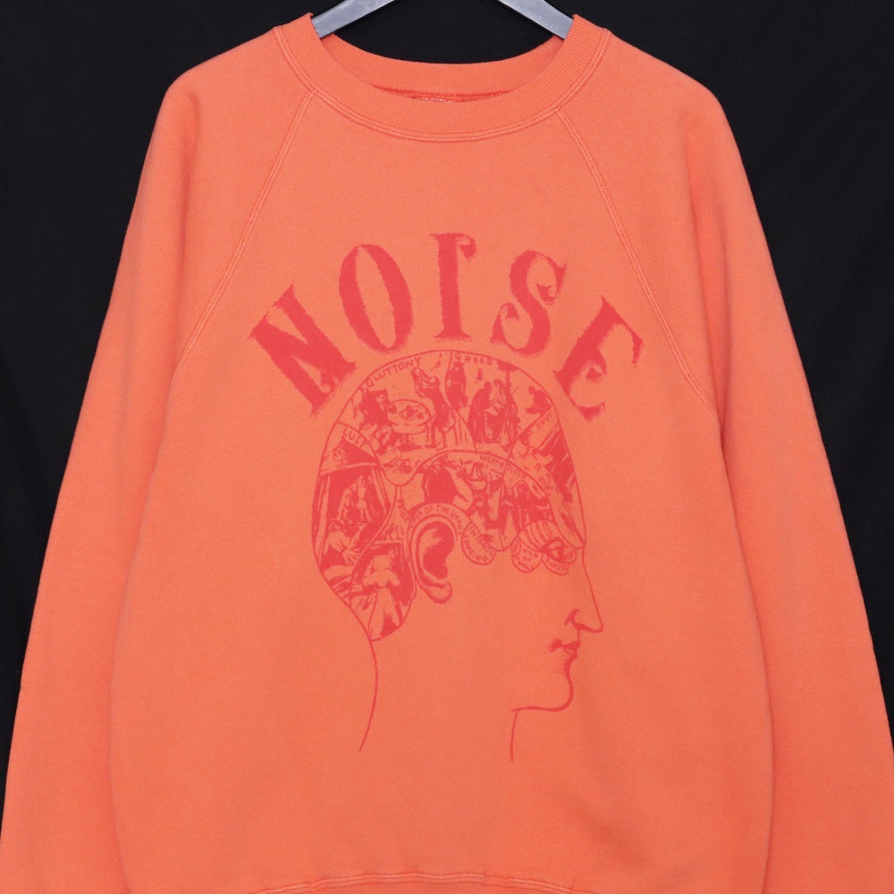 SAINT MICHAEL x BERBERJIN BJ_CRW Sweatshirt Orange Size M
