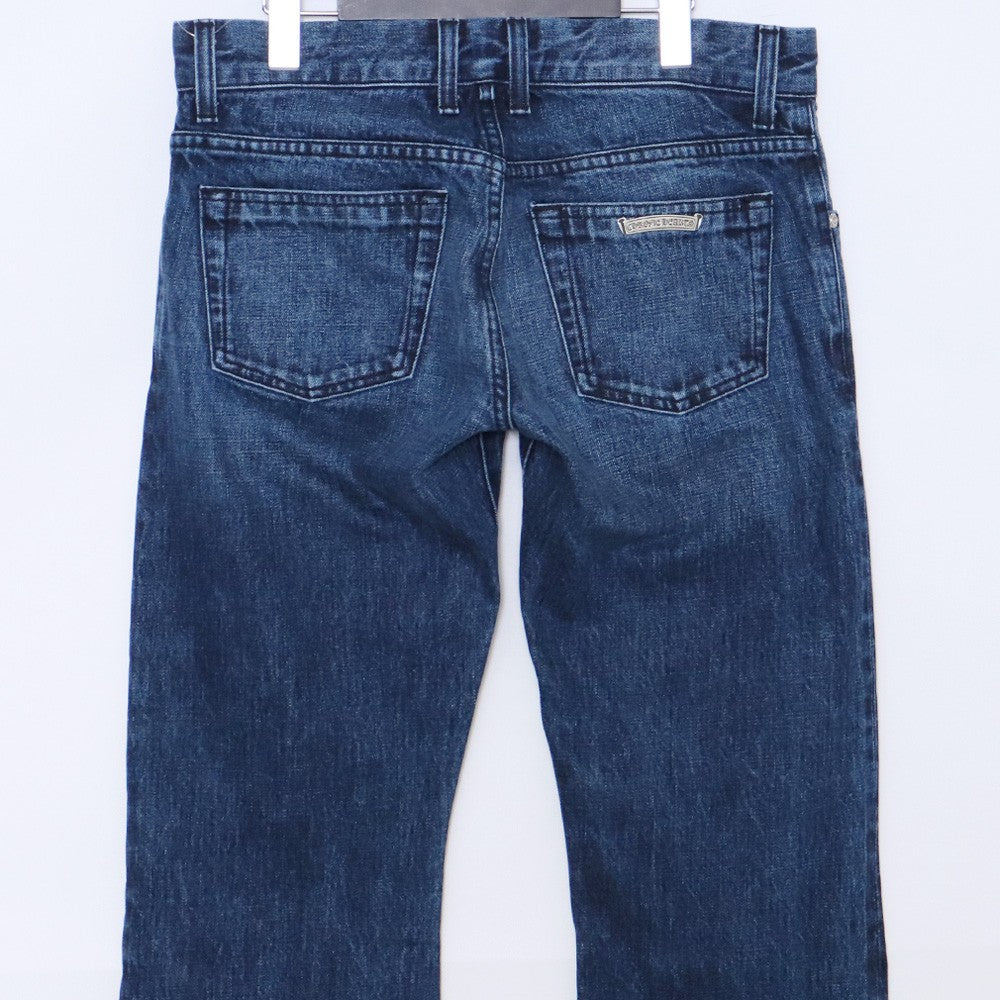 Chrome Hearts RS Bootleg Flare Denim Cross Button Size 32