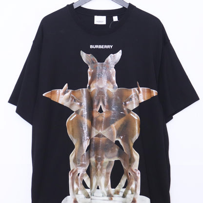 BURBERRY Elthorne Oversize T-Shirt Black Size XL