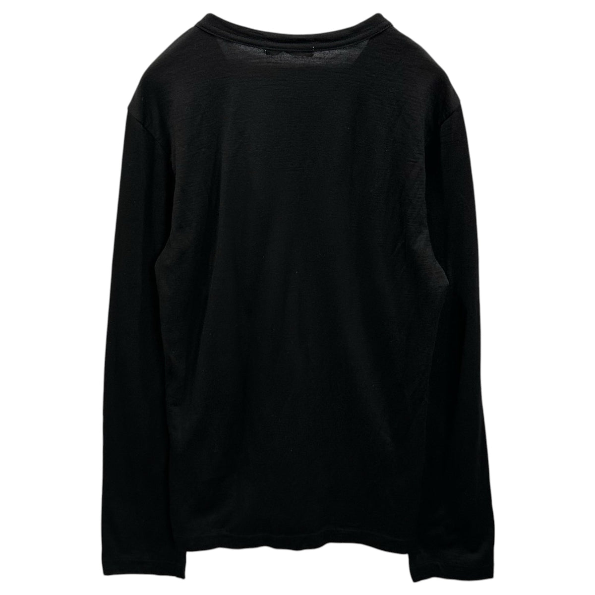 COMME des GARCONS 2000s Zip Wool Cardigan Black Size FREE
