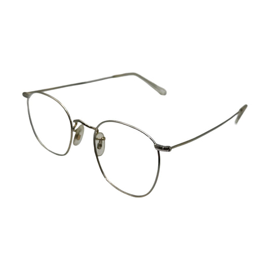 SAVILE ROW 1970s 14KT Metal Frame Vintage Glasses Silver