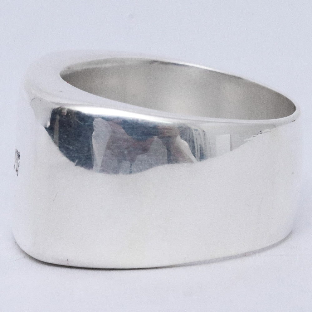 TOZAOU Father Silver999 Signature Ring Size ONE SIZE