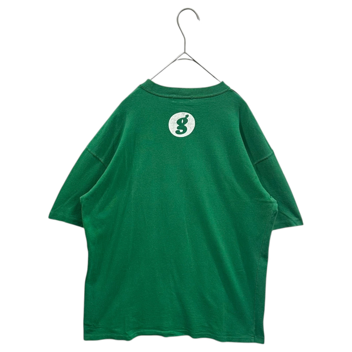 GOODENOUGH 97s One-Point G-Logo T-Shirt Green Size M