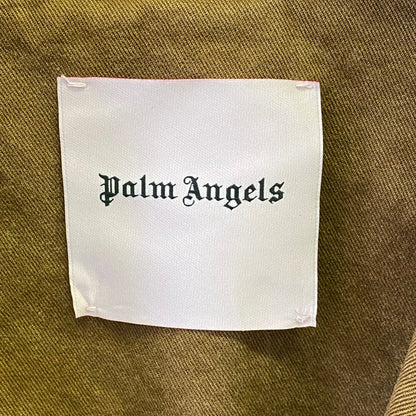 PALM ANGELS Cargo Blazer Jacket Brown Size 48