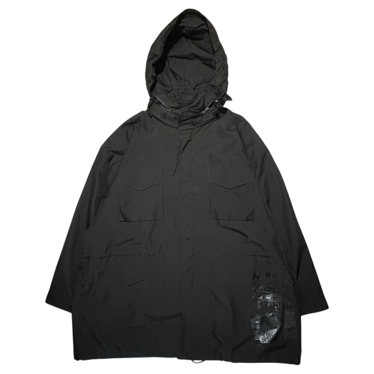 MAISON MARGIELA 24SS Invitation Zip Nylon Coat Size 42