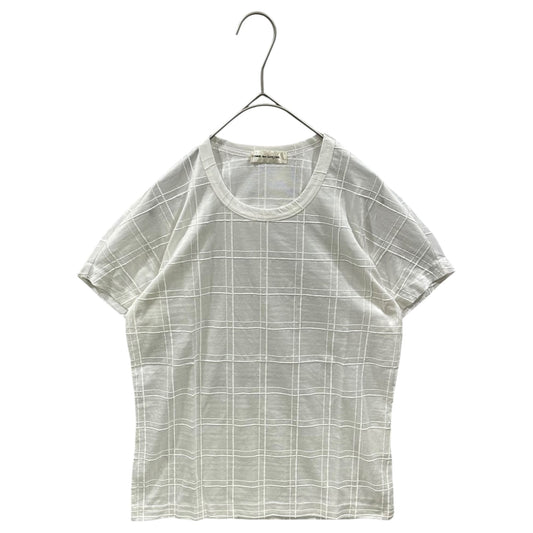 COMME des GARCONS 99SS Check Cotton T-Shirt