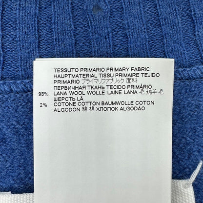 MAISON MARGIELA 21SS Multicolor Frayed Knit Vest Size M