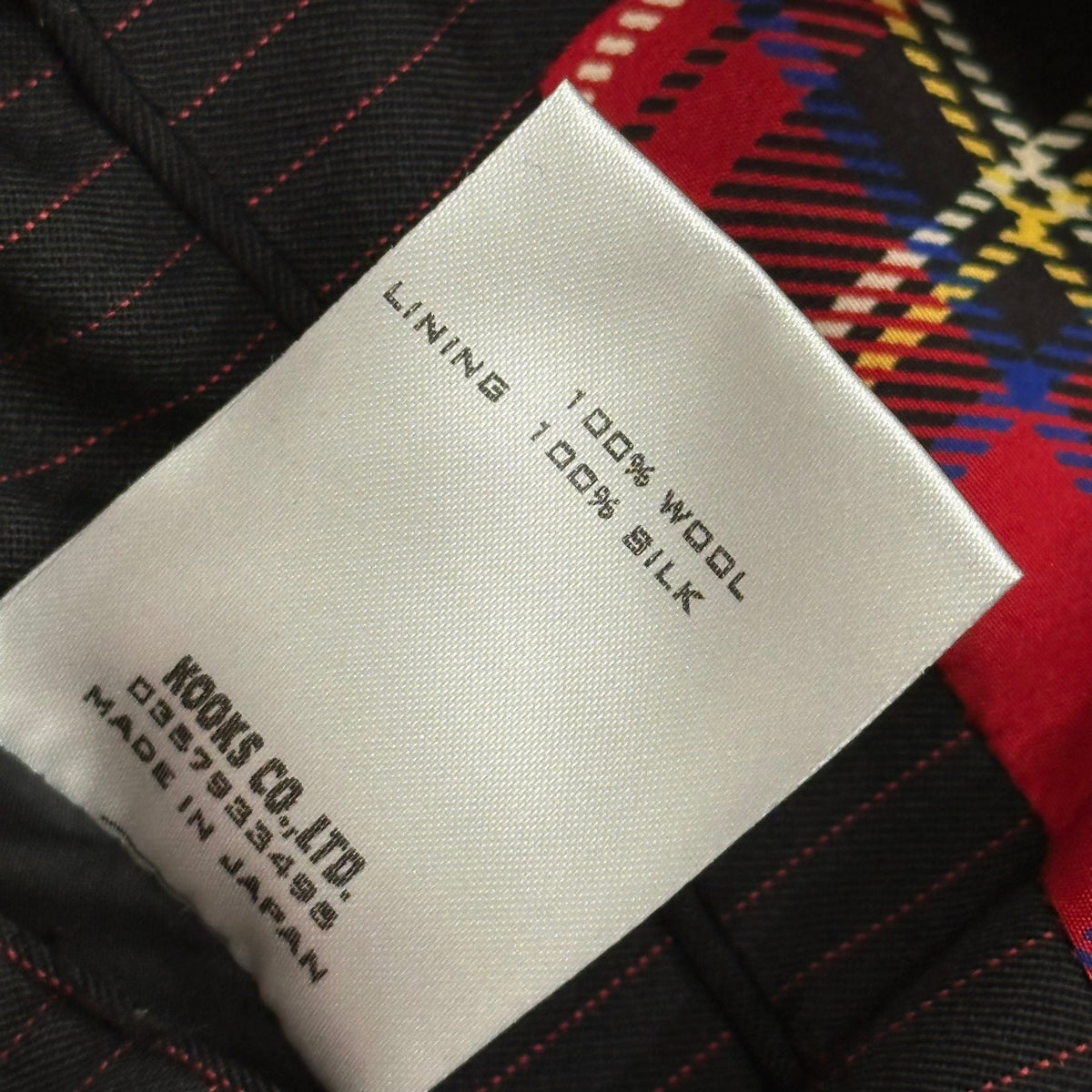 NUMBER (N)INE 05SS Night Crawler Jacket Multi Size 3