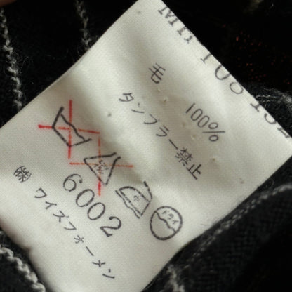 Y's for men 90s Random-Check Turtleneck Knit Size FREE