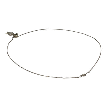 TIFFANY & CO. Elsa Peretti Double Open Heart Lariat Necklace