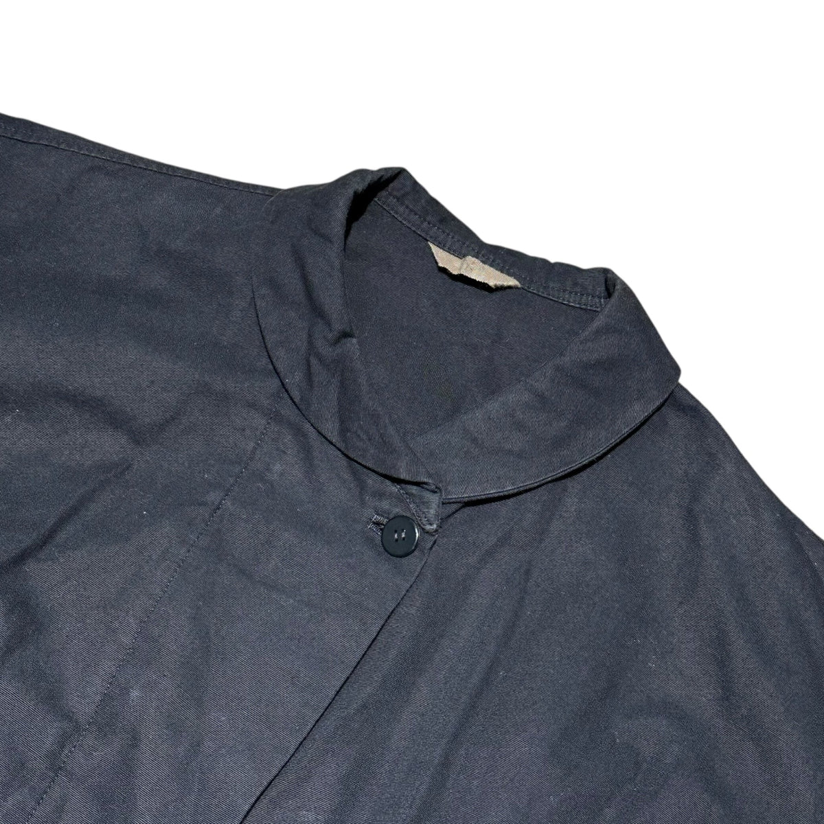 Y's 70s Vintage Cotton 2 Pocket Shirt Dress Size FREE