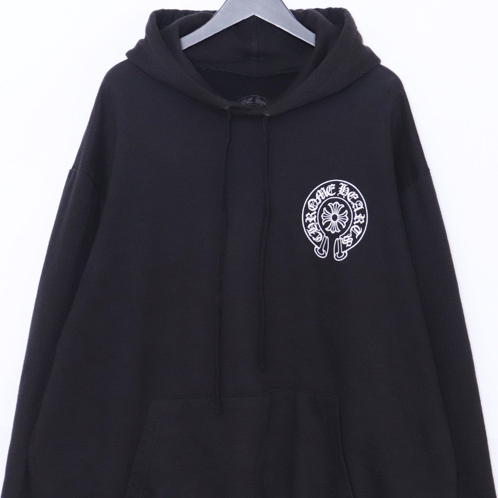 CHROME HEARTS LA Exclusive Horseshoe Hoodie Black Size XL