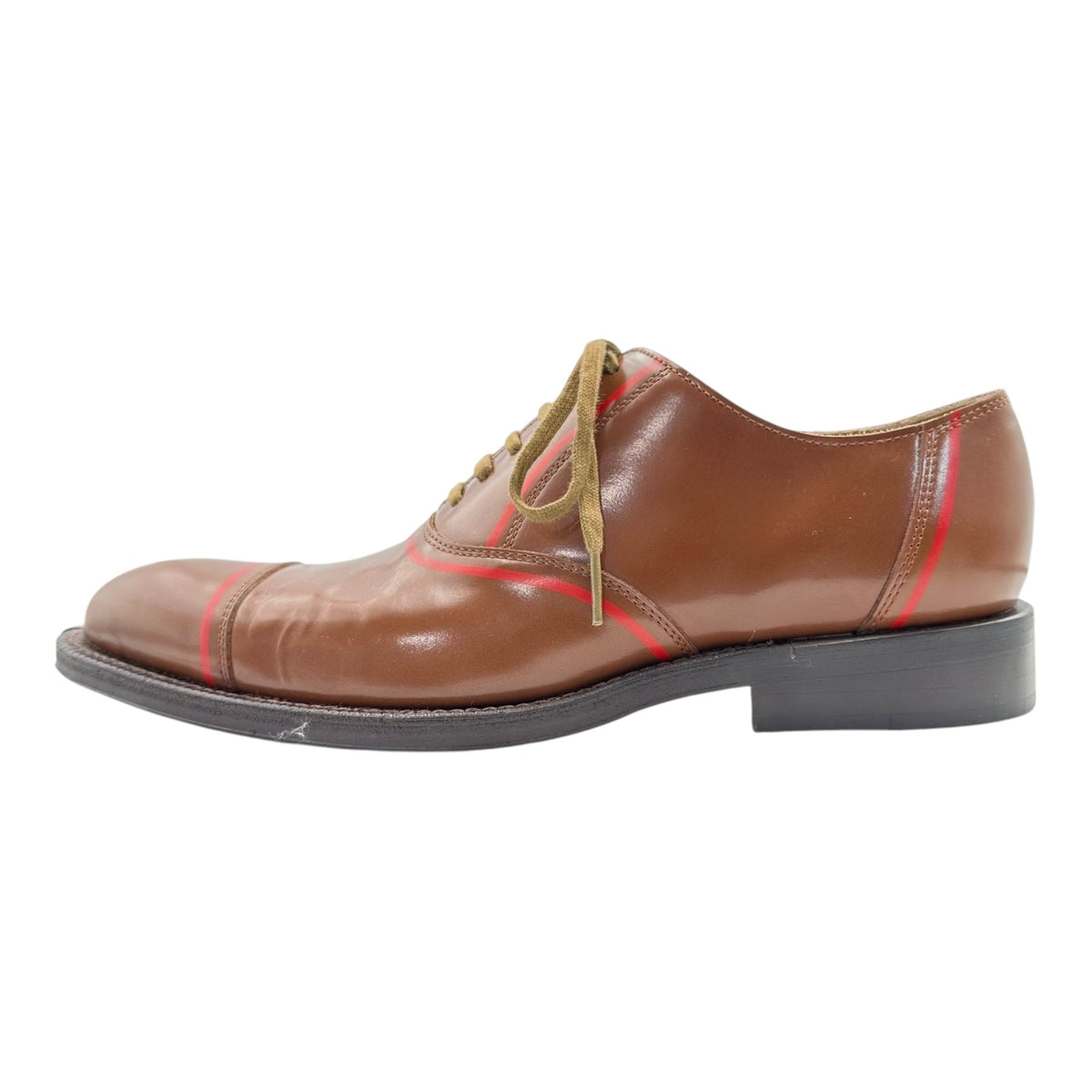 COMME des GARCONS HOMME PLUS 00AW Brown Red Shoes Size 25cm