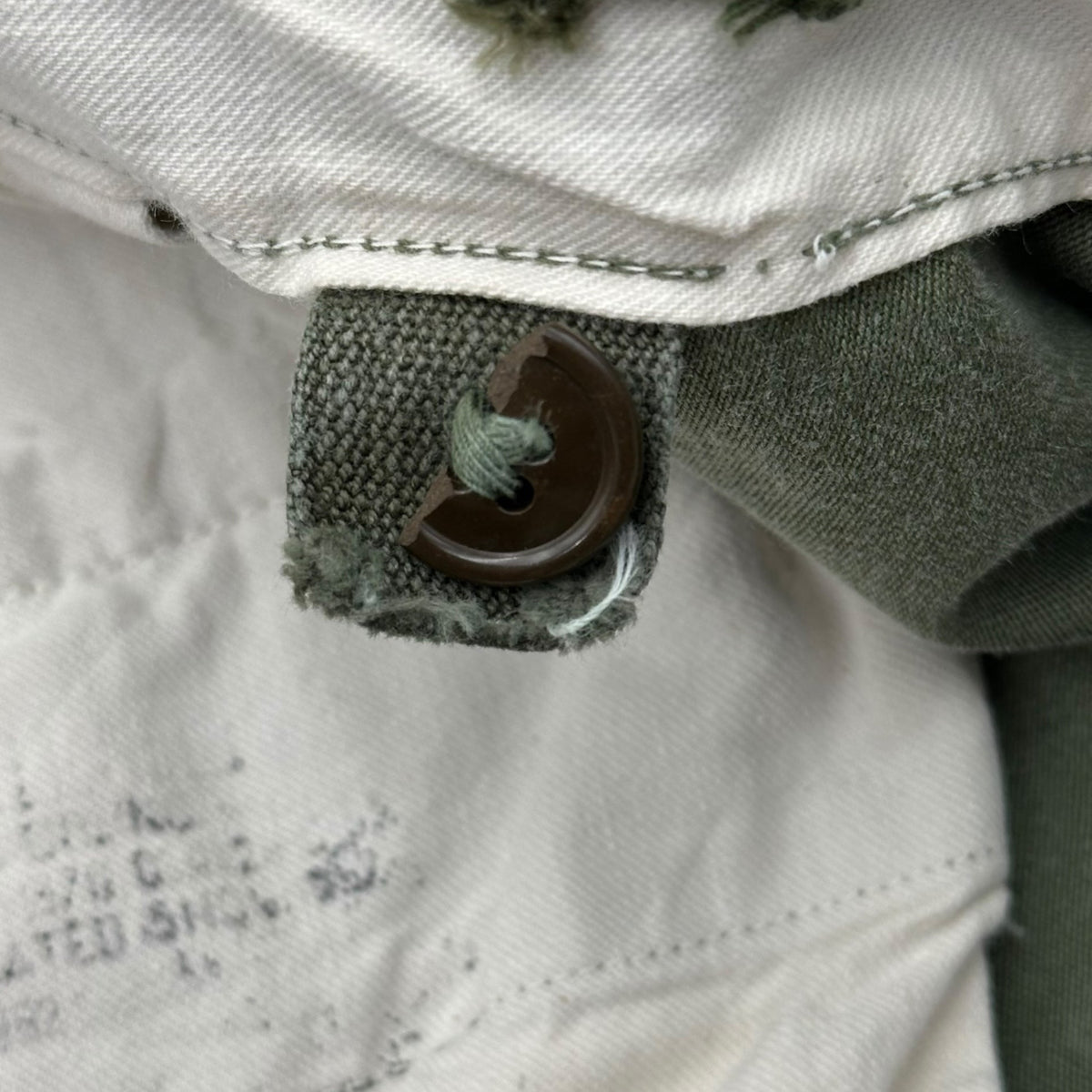 US ARMY 50s M-51 Field Cargo Pants Olive Size LONG-LARGE