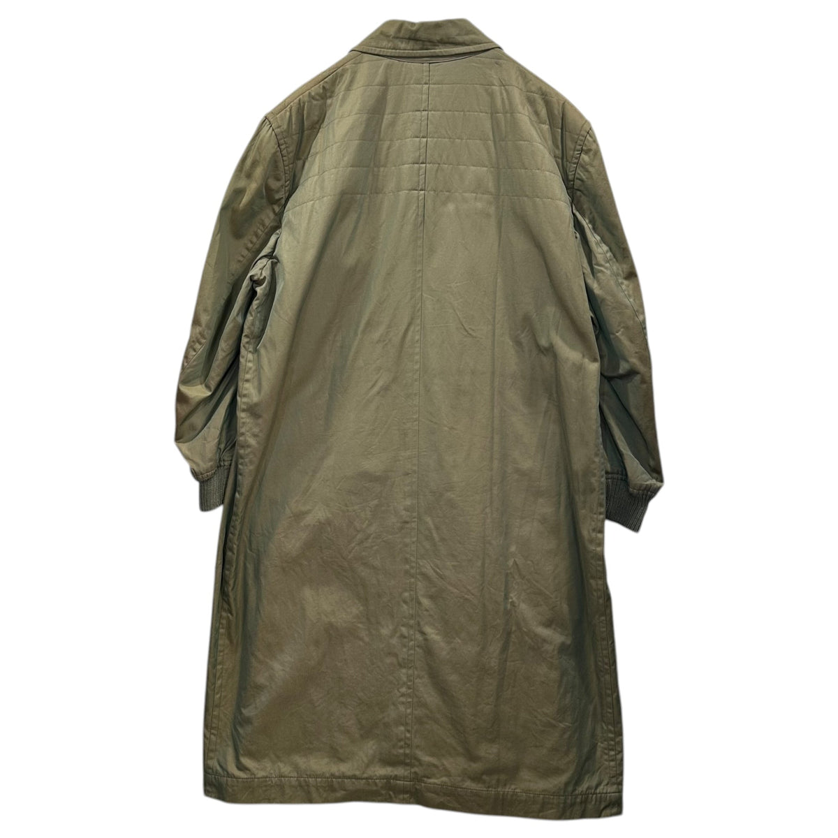 COMME des GARCONS HOMME 80s Quilted Coat Khaki Size M