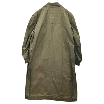COMME des GARCONS HOMME 80s Quilted Coat Khaki Size M