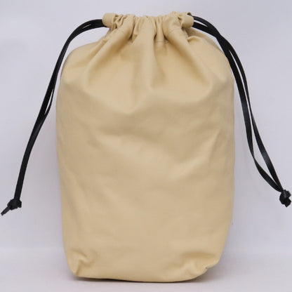JIL SANDER CURVE BUCKET MD Leather Bag Black Size ONE SIZE