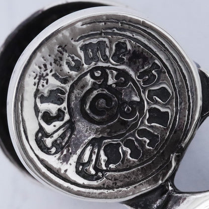 CHROME HEARTS Fancy Link Clip Bracelet Silver Size ONE SIZE