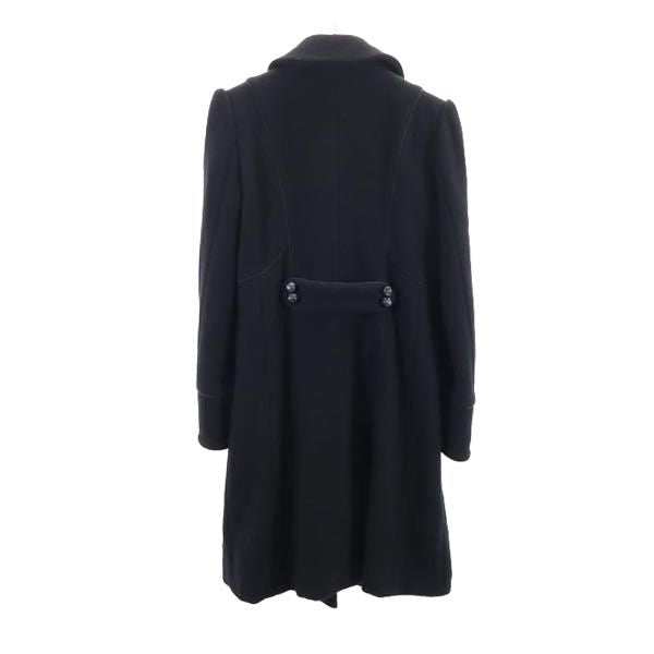 MARC BY MARC JACOBS Wool Blend Peacoat Black Coat Size 4