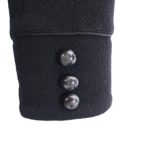 MARC BY MARC JACOBS Wool Blend Peacoat Black Coat Size 4