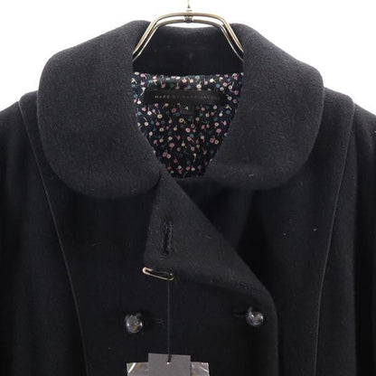 MARC BY MARC JACOBS Wool Blend Peacoat Black Coat Size 4