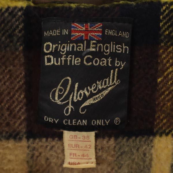 Gloverall Vintage 60s 70s Duffle Coat Brown Size EUR42