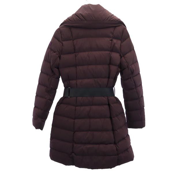 TATRAS Waist Belt Down Coat Brown Size 2