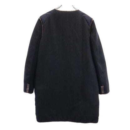 MARNI Navy Feather Down Coat Size 44