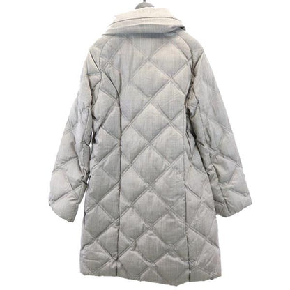 TATRAS Long Sleeve Down Coat Gray Size JP 3