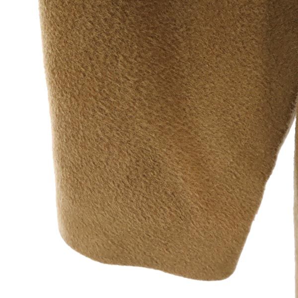 Herno Italian Long Sleeve Wool Coat Brown