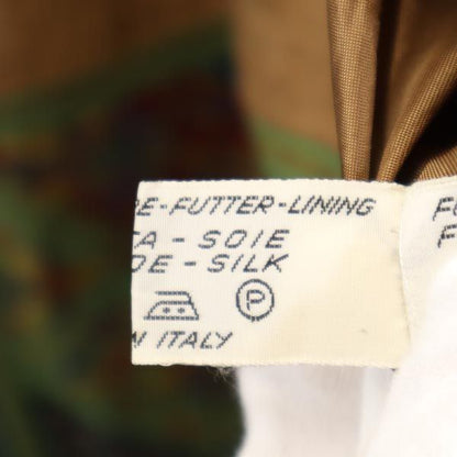 Herno Italian Long Sleeve Wool Coat Brown