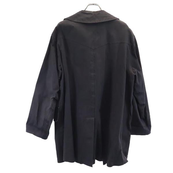 HERMES Chesterfield Coat Black
