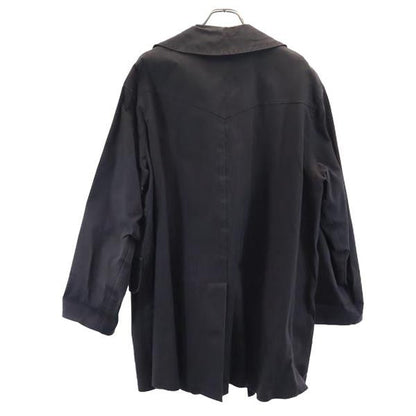 HERMES Chesterfield Coat Black