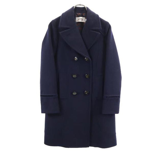 COACH Chester Coat Navy Size XS