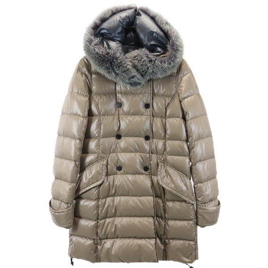 DUVETICA Brown Down Coat Size 42