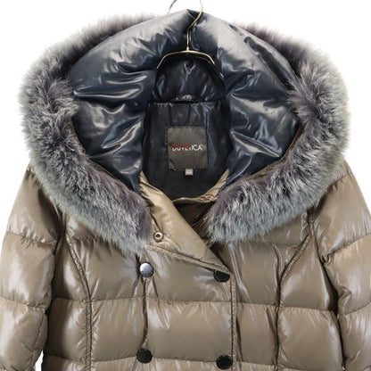 DUVETICA Brown Down Coat Size 42