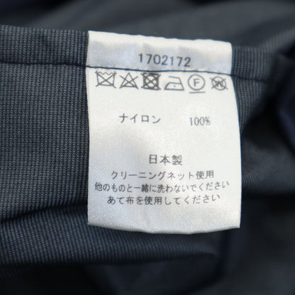 WOOLRICH Made in Japan Nylon Balmacaan Coat Navy Size M