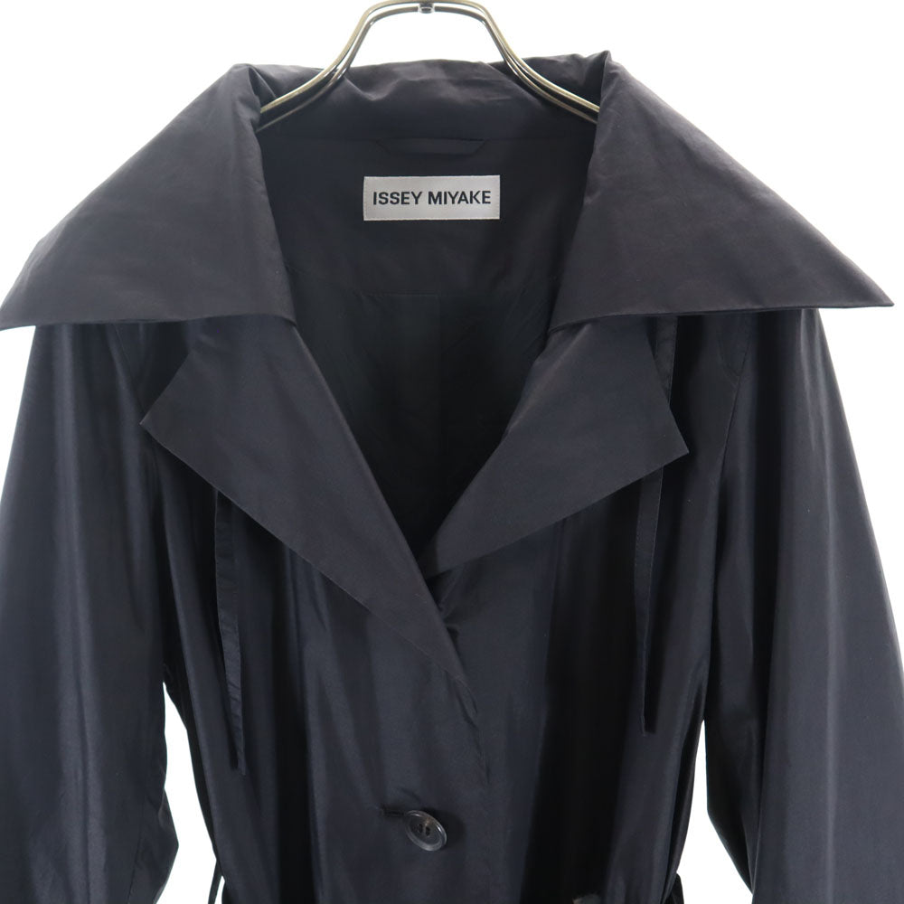 ISSEY MIYAKE Made in Japan Coat Charcoal Black Size 2