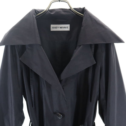 ISSEY MIYAKE Made in Japan Coat Charcoal Black Size 2