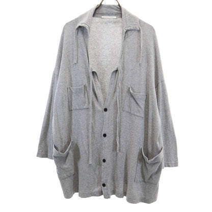 Y's Long Sleeve Cardigan Gray Size 2