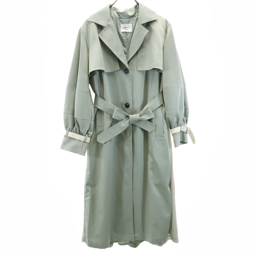 AMERI UNDRESSED Green-Gray Coat Size F