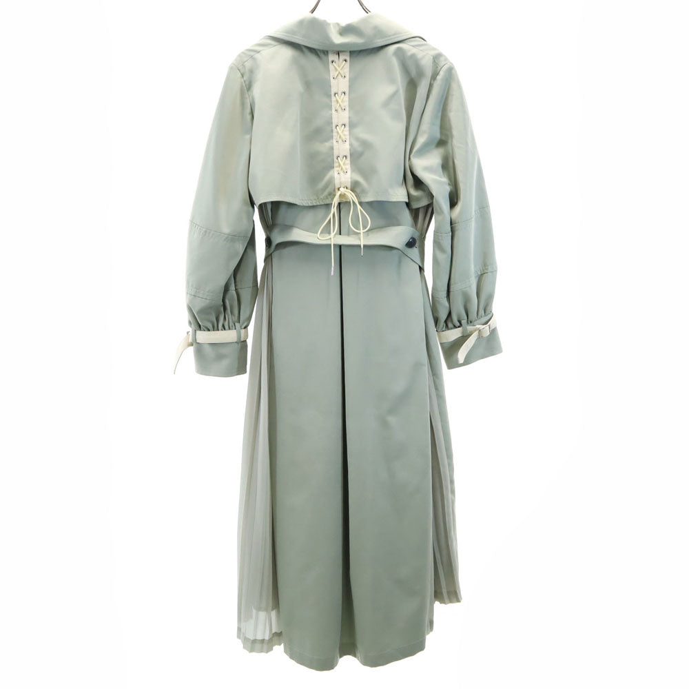 AMERI UNDRESSED Green-Gray Coat Size F